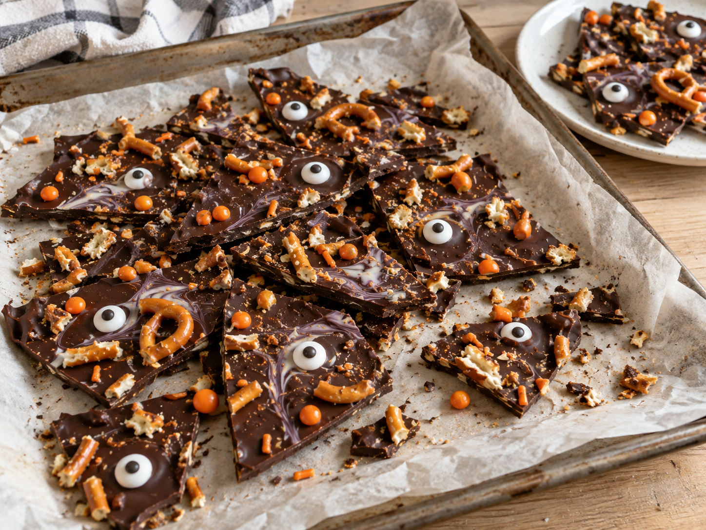 Homemade Monster Chocolate Bark